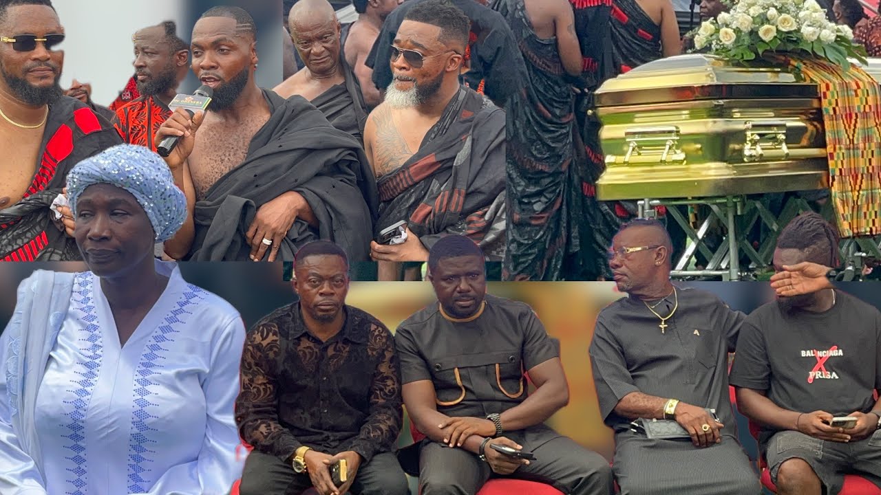 All The Kumawood Stars Surprise Rev Obofour At His Mother’s Funeral Today🫶🏼