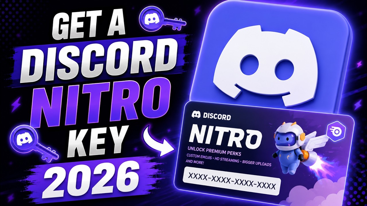 How to Get a Discord Nitro Key &ndash; Full 2026 Guide (Free & Paid)