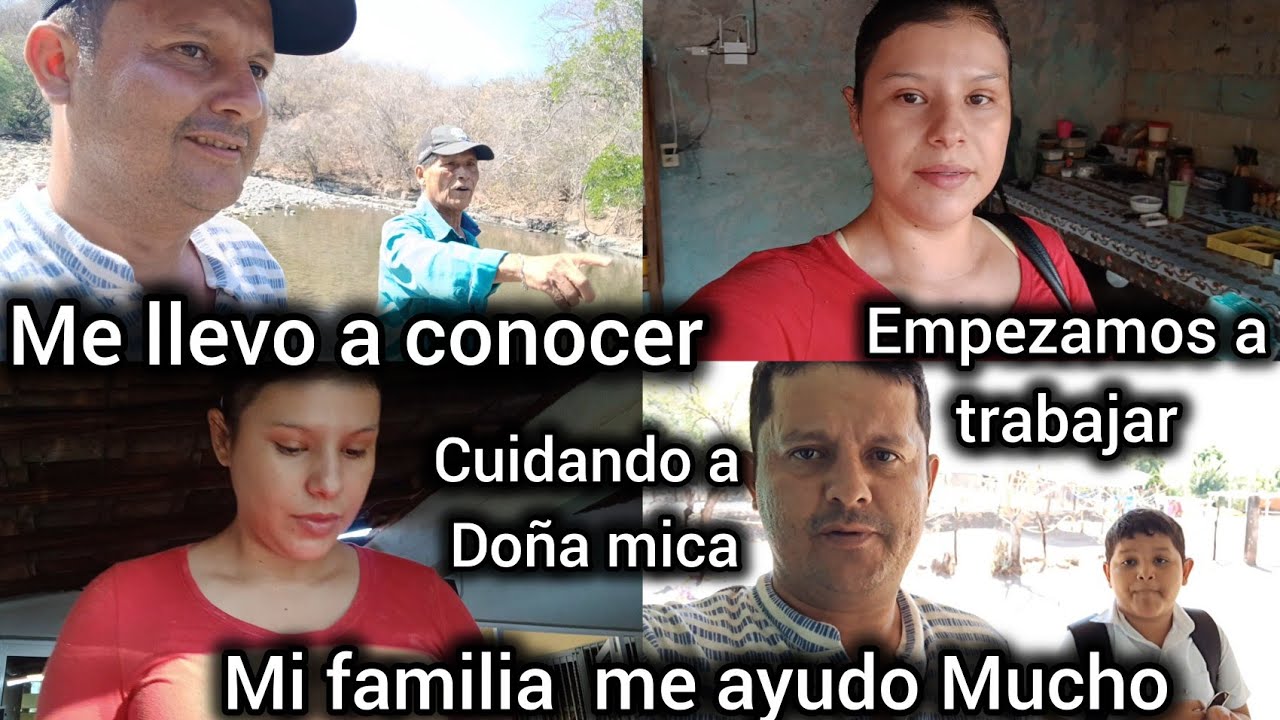 #CUIDANDO A DOÑA MICA🥰MI FAMILIA ME AYUDO MUCHO🤗🥰ME LLEVO A CONOCER🤭🤭🥰EMPEZAMOS A TRABAJAR👍
