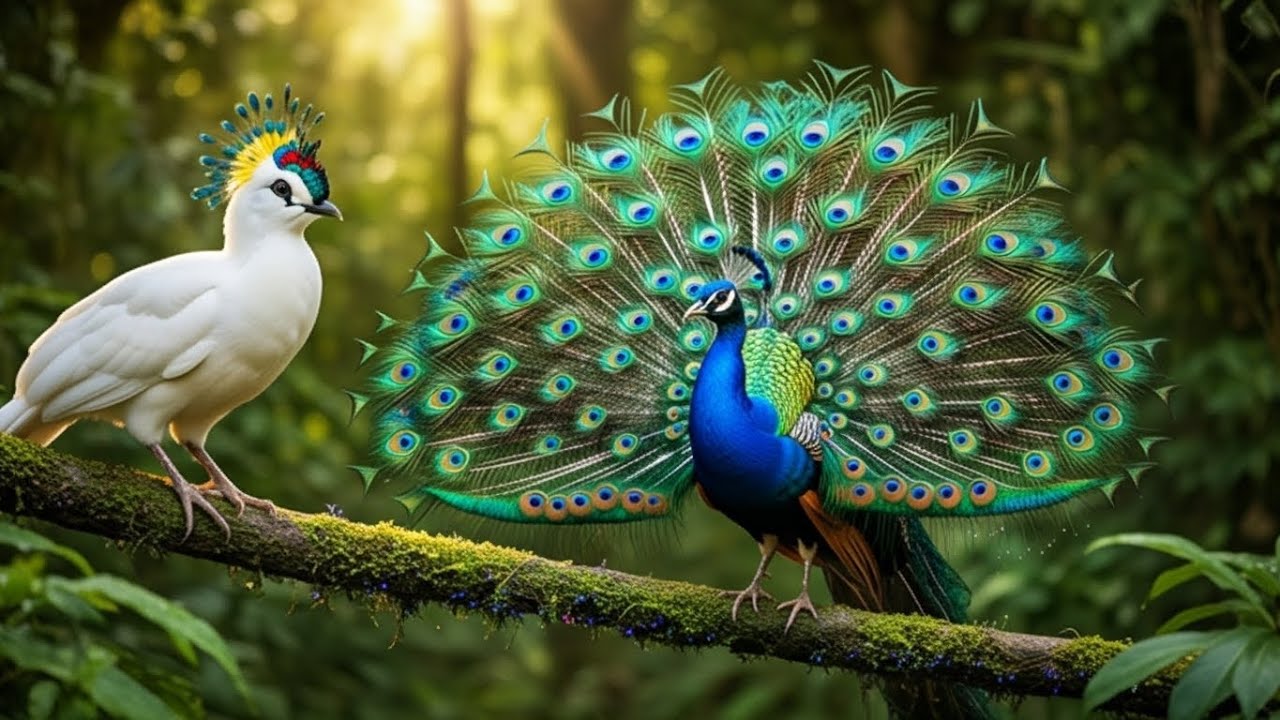 🐦 Amazon Ecology 4K: Unveiling the Hidden Lives of Colorful Birds | Relaxing Nature Sounds#birds 