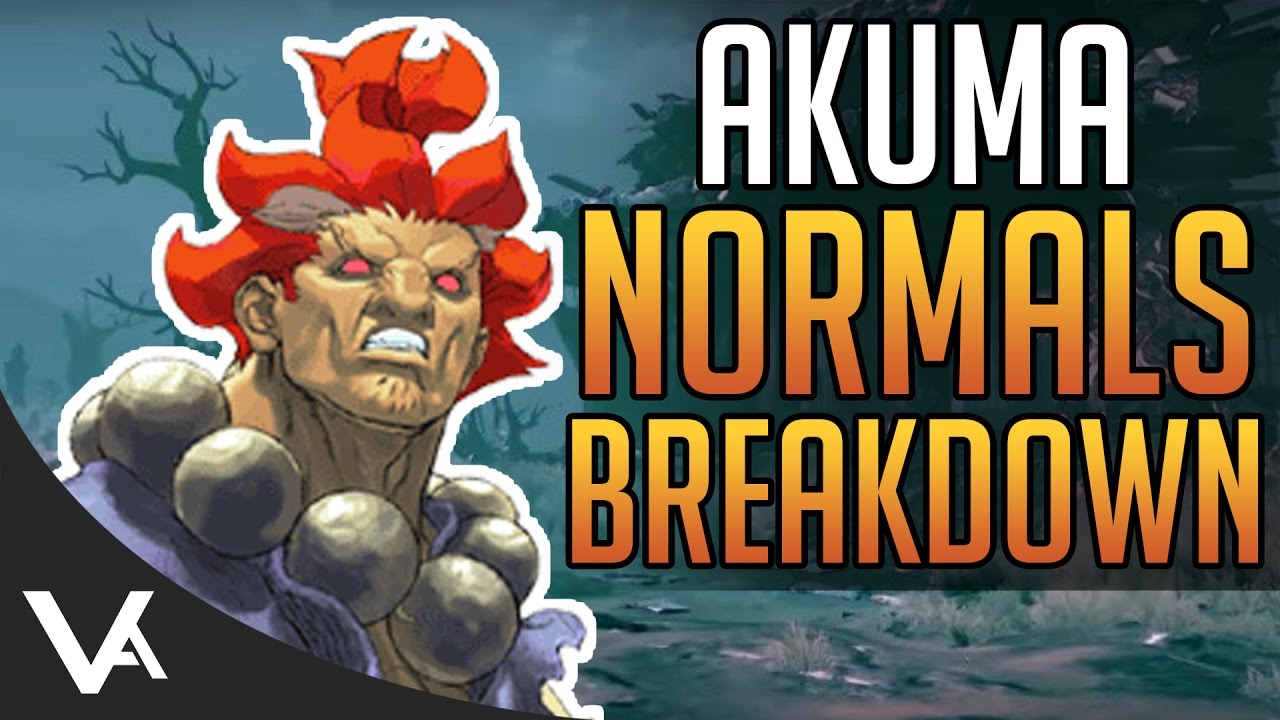 SFV - Akuma All Normal Moves Guide (Season 2 SF5)