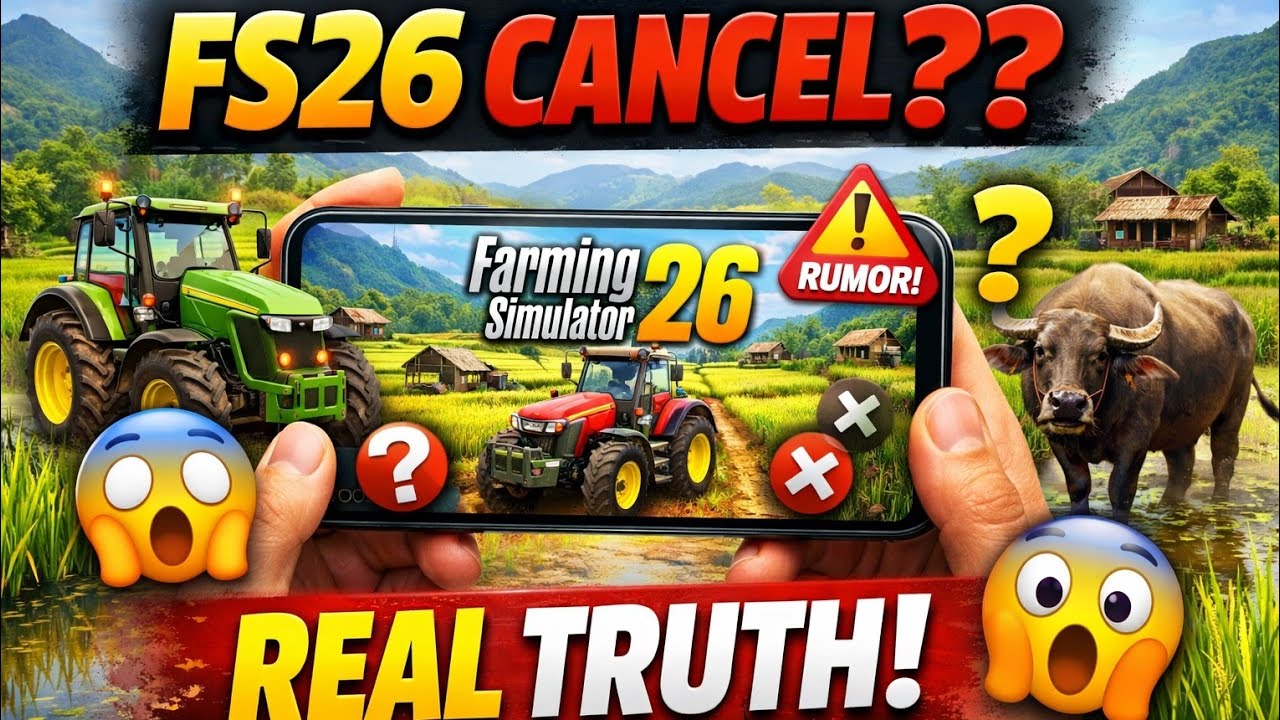 Farming Simulator 26 Mobile Release Date & New Features! | FS26 Mobile Kab Aayega?