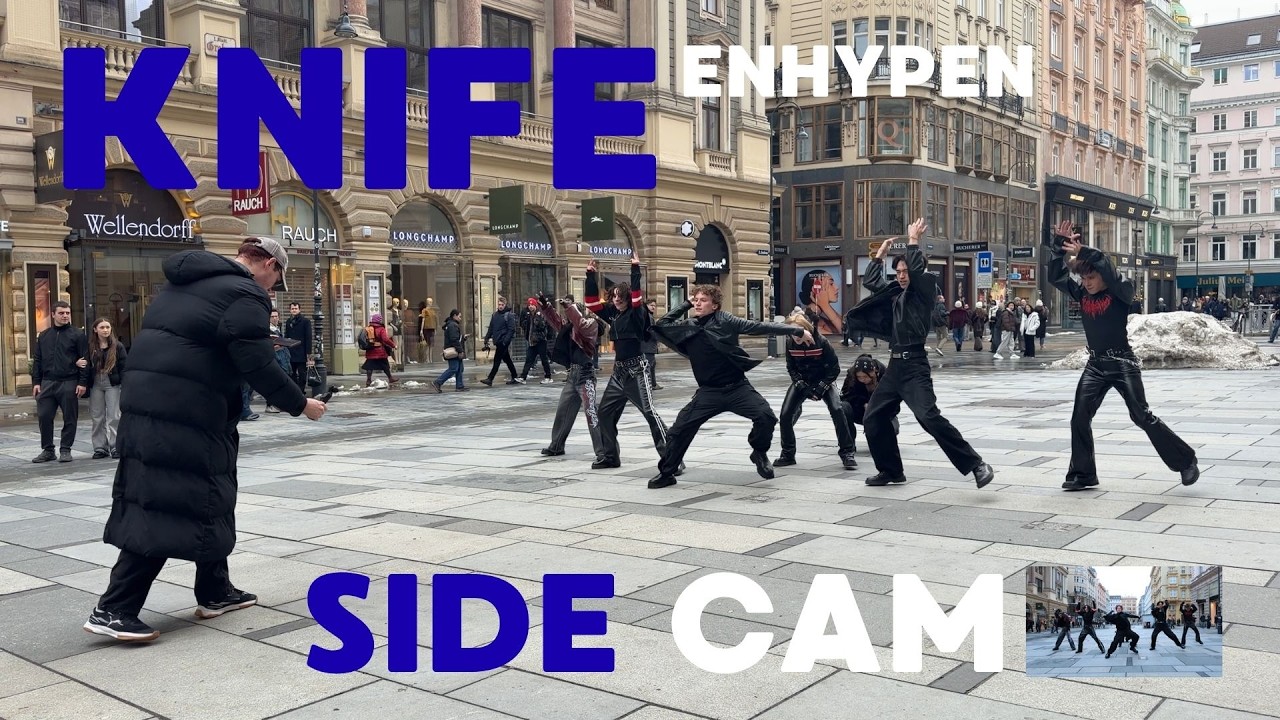 [KPOP IN PUBLIC VIENNA] - ENHYPEN (엔하이픈) 'Knife' - [UNLXMITED] [ONE TAKE] [4K] [SIDE CAM]