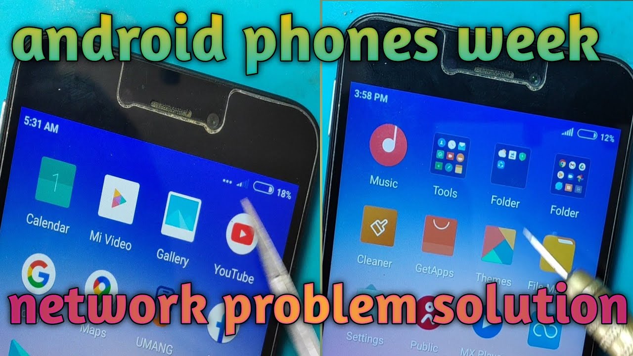 mi 5a Network week problem solution ,