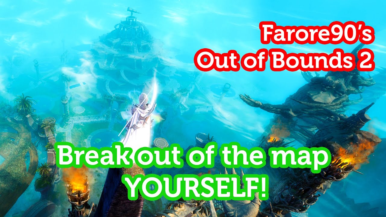 Guild Wars 2 - Out of Bounds 2 | Map breaking | Offmap Video