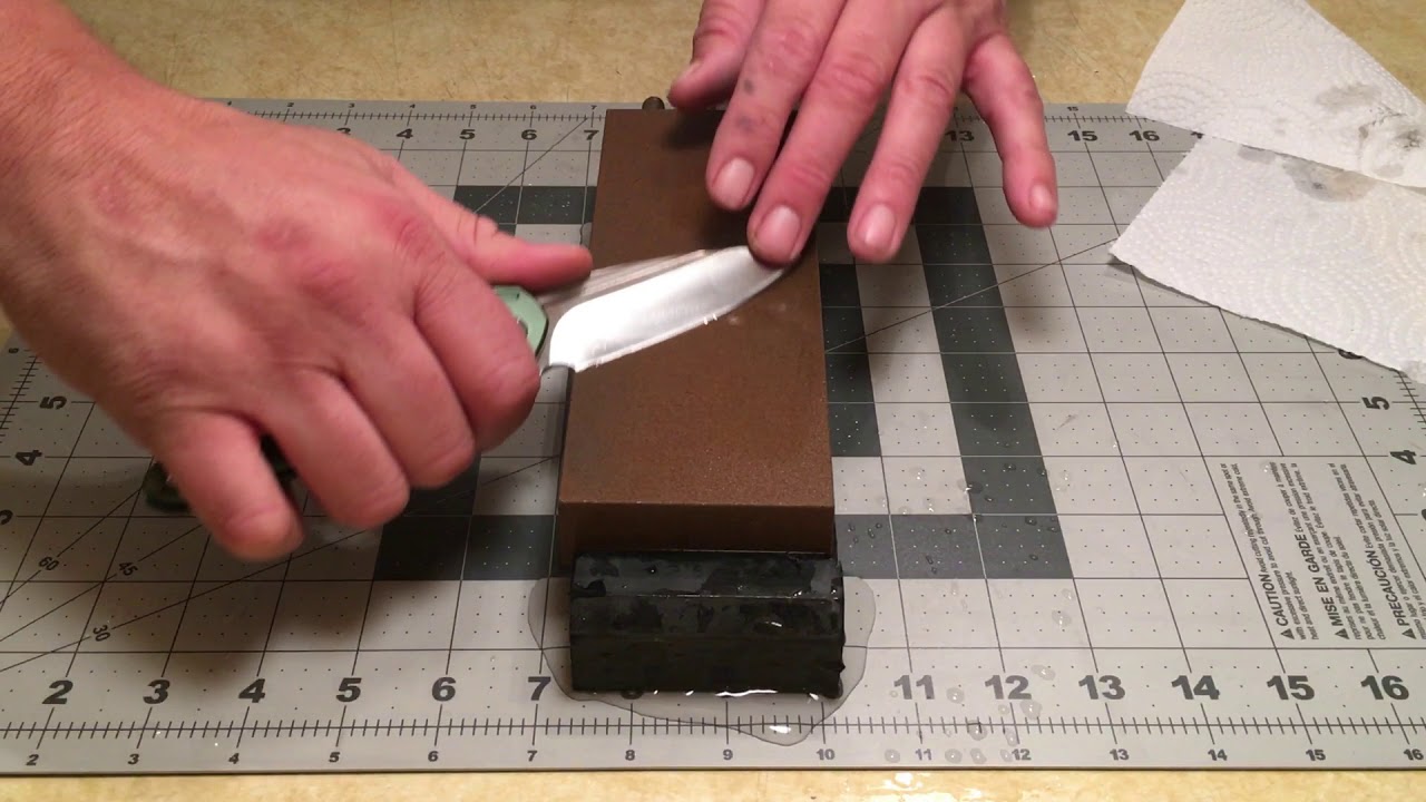 Knife Sharpening - Sharpening Maxamet/D2 on Kyoto 150, & Pride 600/1k