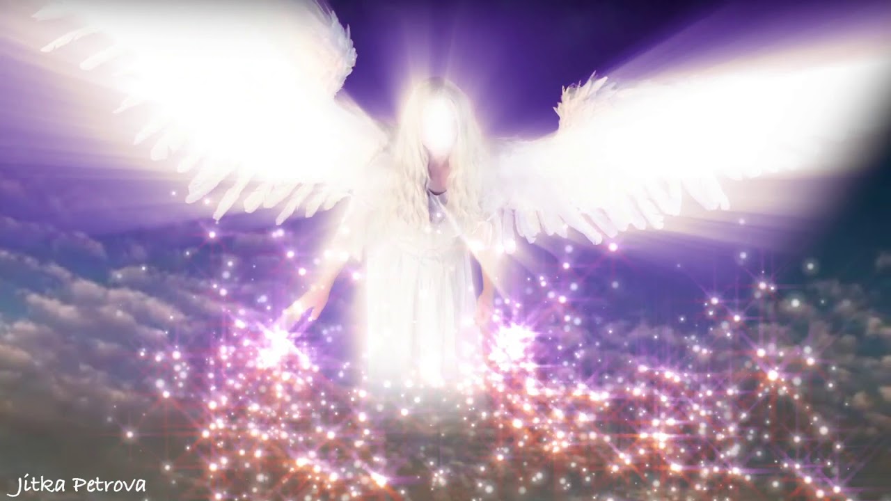 Engelslicht f&uuml;r neue Hoffnung. Angel light for new hope.