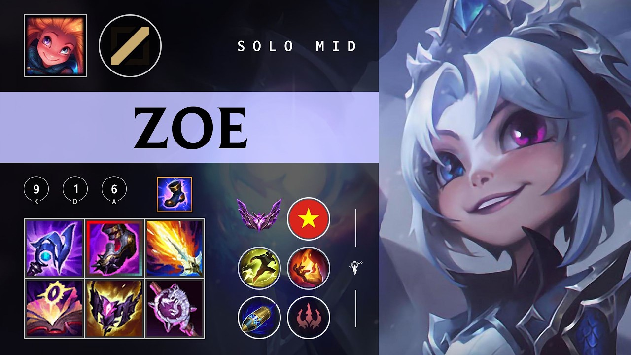 Zoe Mid vs Ryze - VN Master Patch 26.04