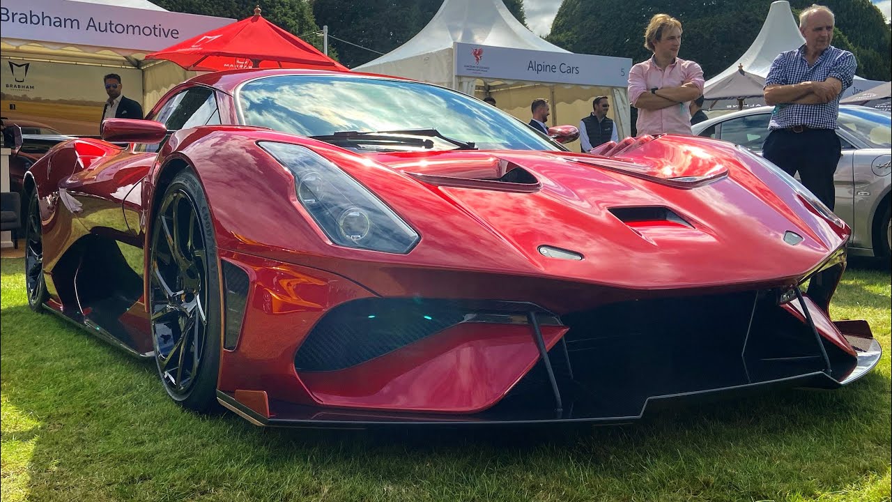£1.25M Brabham BT62R 2021 | Brabham Automotive | Concours Of Elegance | Hampton Court Palace | 4K |