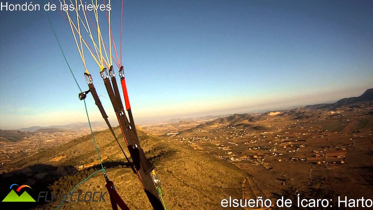 Fly o'clock en Hondón de las nieves