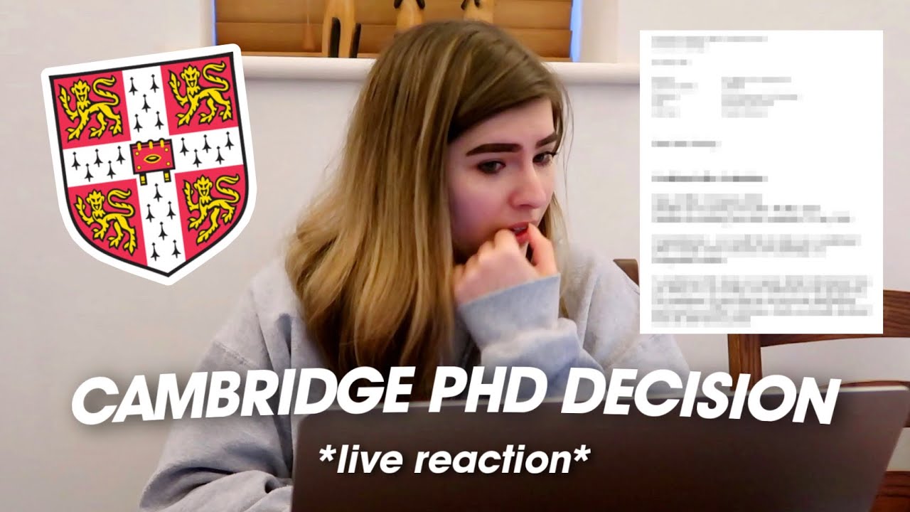CAMBRIDGE DECISION LIVE REACTION 2026 🎓 Did I get in again?