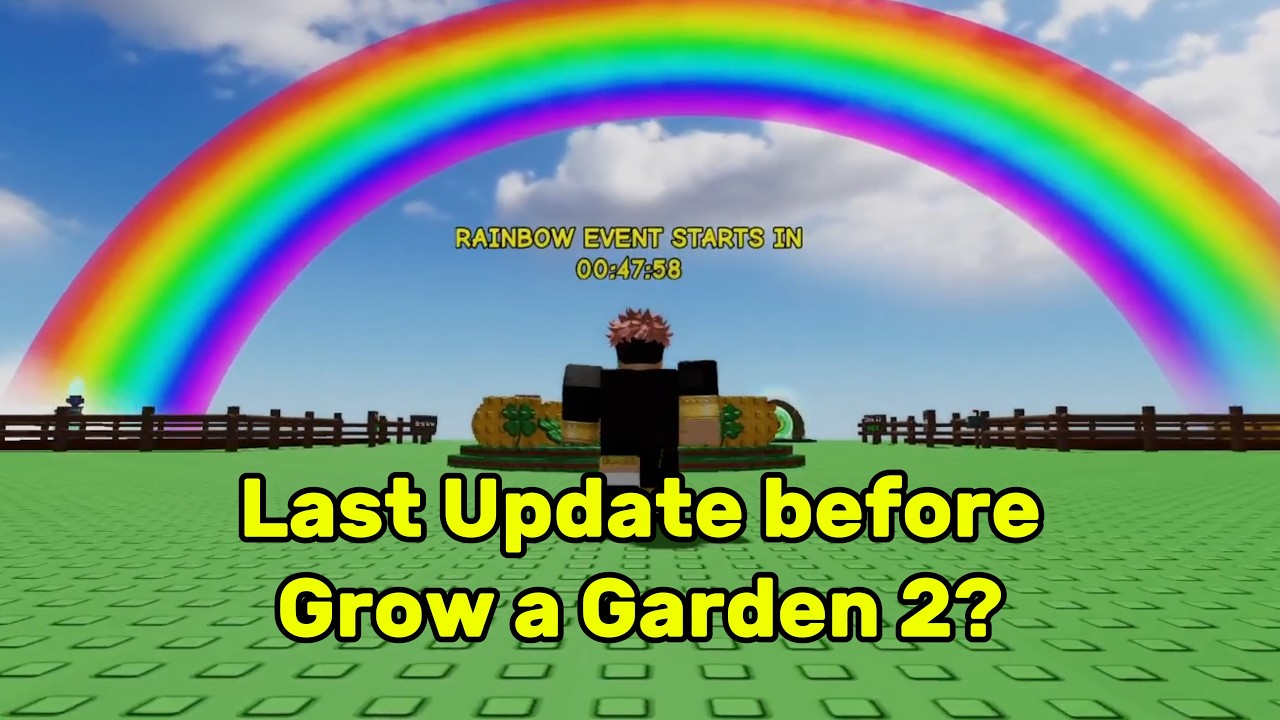 ST PATRCK UPDATE IS GOOD? | Grow a Garden