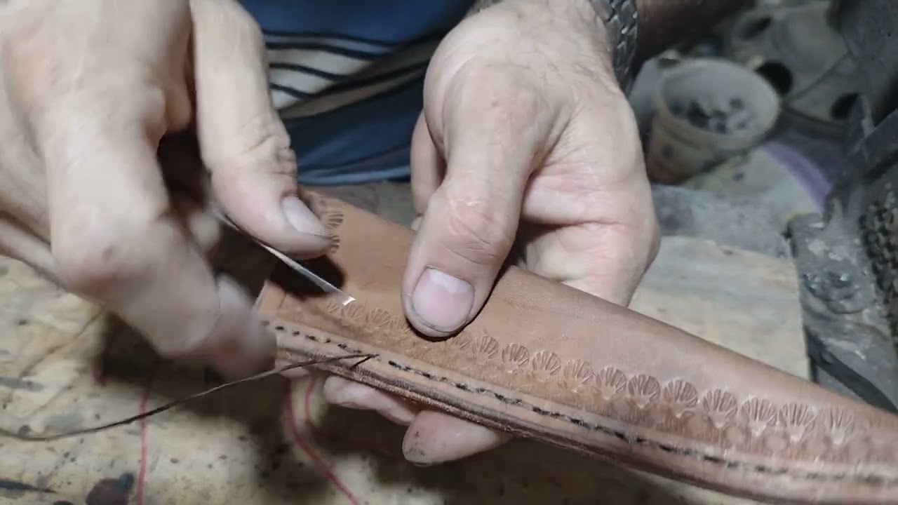 Tutorial de vaina para cuchillo 07