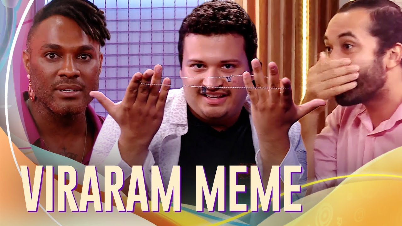 OS MEMES DO BATE-PAPO: O CHOQUE DO GIL, VICTOR HUGO COM O ESCAPUL&Aacute;RIO E MAIS! 🤭 | BBB