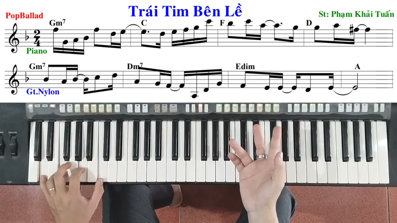 TRÁI TIM BÊN LỀ - Bằng Kiều | Hướng dẫn đệm hát - Ku Tèo Piano.