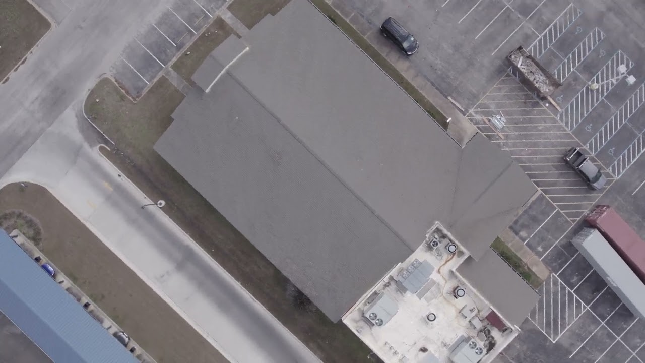 GAF Asphalt Roof Replacement at Chow's Country Buffet, Dothan Alabama