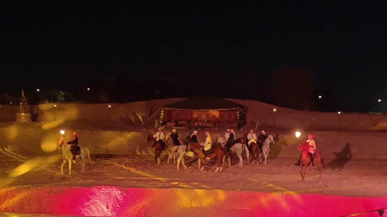 Historical Horse & Camel Performance @ Al Hadheerah Dubai (Bab Al Shams, A Rare Find Desert Resorts)