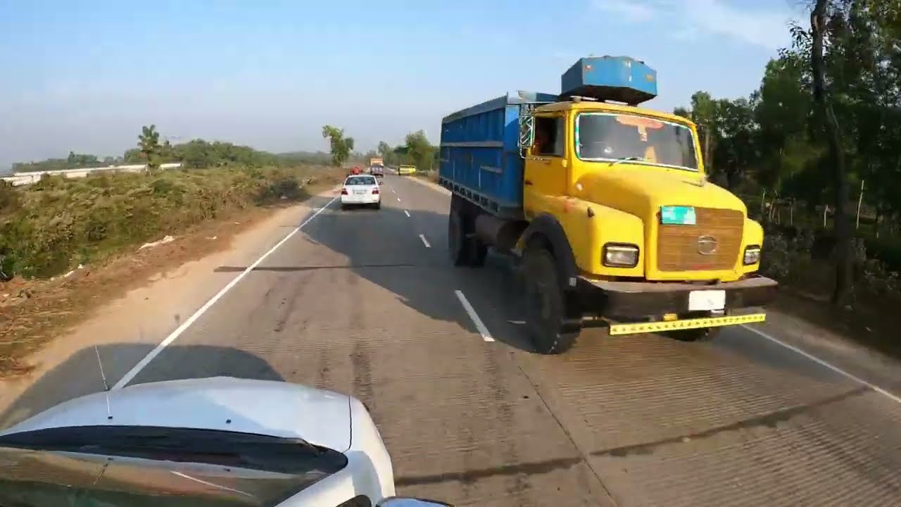 4K Road view Sylhet City to Sada pathor, Sylhet, Bangladesh