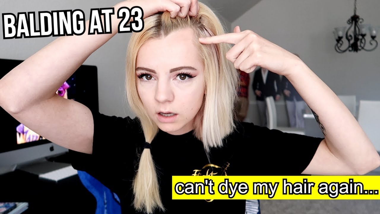 I'm going bald so I cut off all my hair