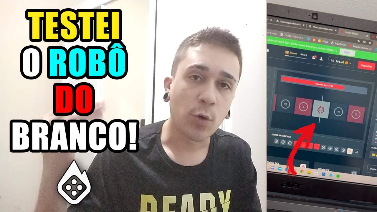 USEI o Rob&ocirc; do Branco da Blaze e DEU BOM! Rob&ocirc; da Blaze DO BRANCO FUNCIONA? Rob&ocirc; do Branco &Eacute; SEGURO?