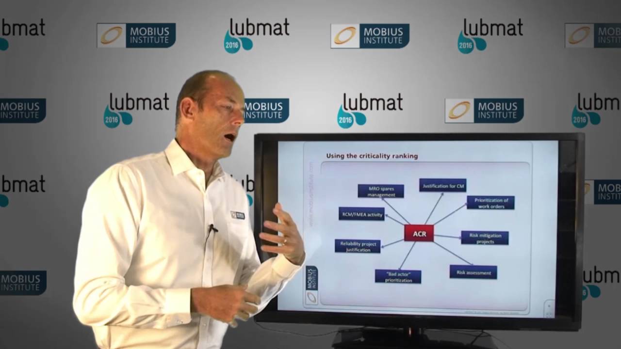 Jason Tranter: Establishing the asset criticality ranking