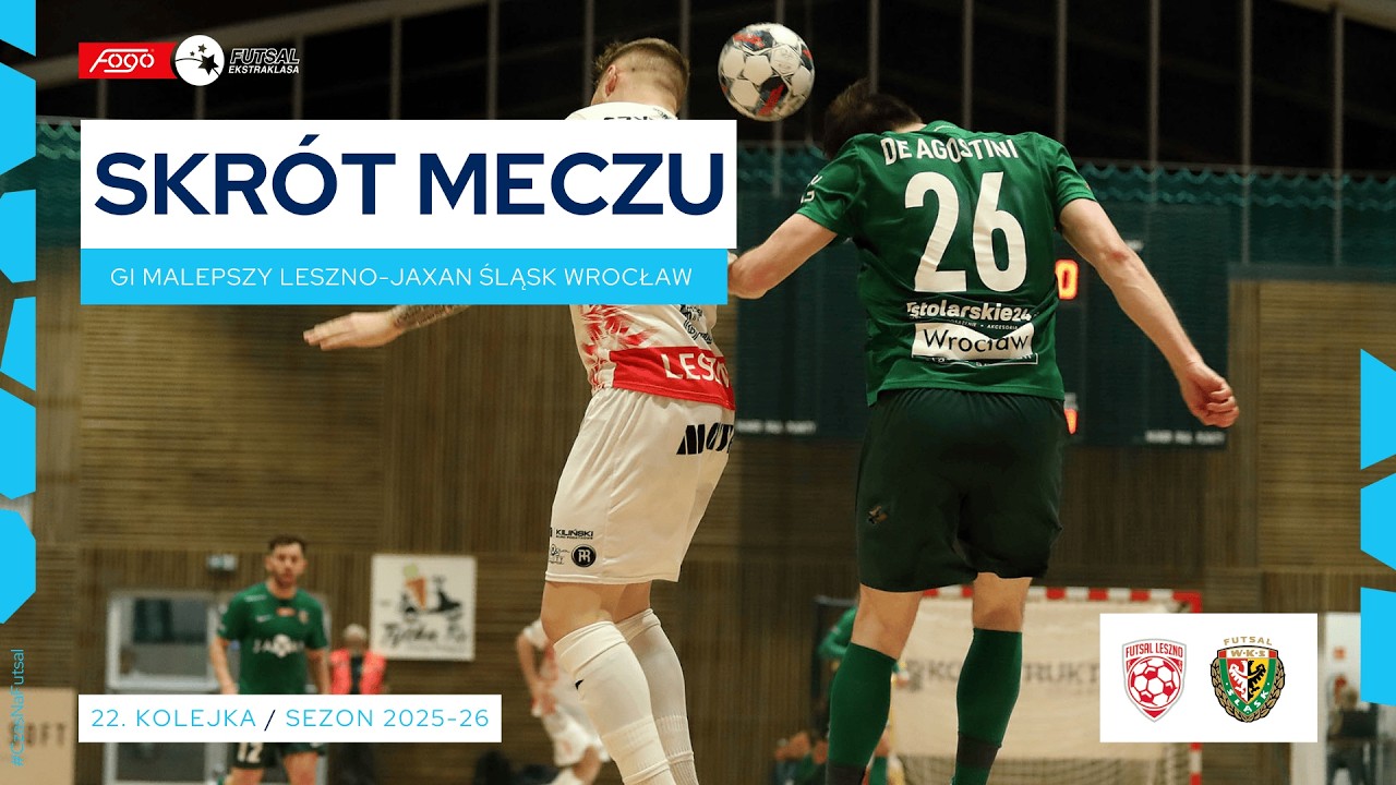 GI Malepszy Leszno - Jaxan Śląsk Wrocław 1:0 SKRÓT 22. kolejka (2025/26)