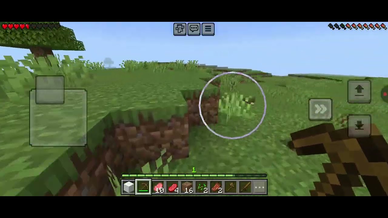 My first day in minecraft survival series