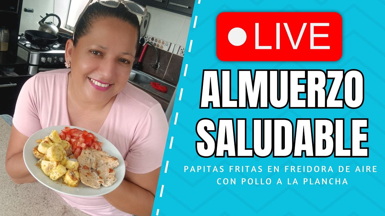 🍗✨ Almuerzo en Vivo: Pollo a la Plancha con Papitas Huamantanga + Compritas del Mercado 🛒🥔