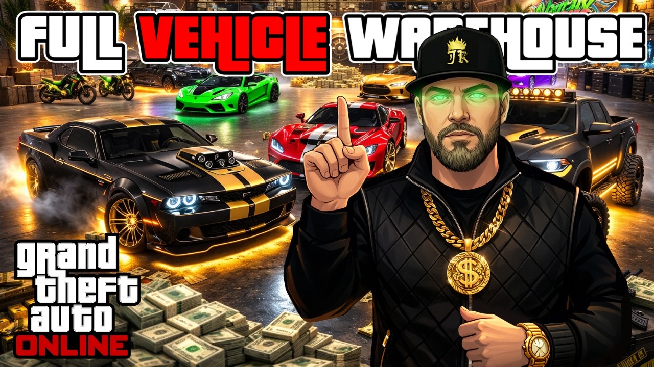 FULL VEHICLE CARGO WAREHOUSE IN GTA ONLINE