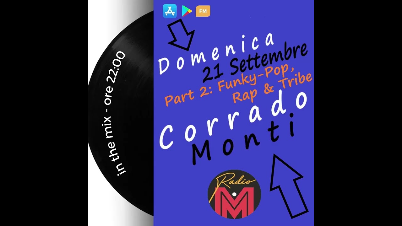 (115)Part 2: Funk-Pop, Rap & Tribe (21/09/25) Mitology in the mix - RADIO MITOLOGY 70/80 by Corrado