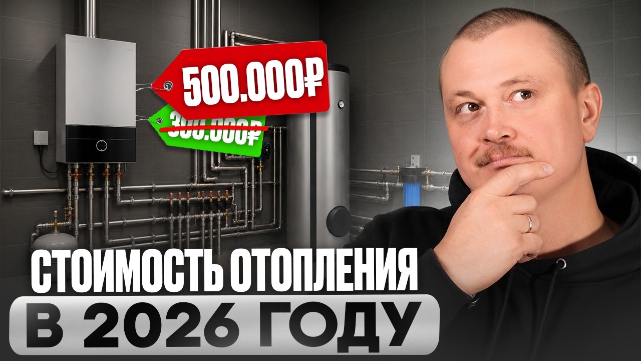 ЗА ЧТО ты платишь в ОТОПЛЕНИИ? Разбор систем от БЮДЖЕТА до ЛЮКСА в 2026!