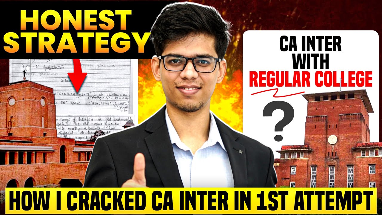 CA INTER HONEST strategy for JAN 2026🔥CA inter Jan 2026 strategy| CA Inter preparation strategy|ICAI