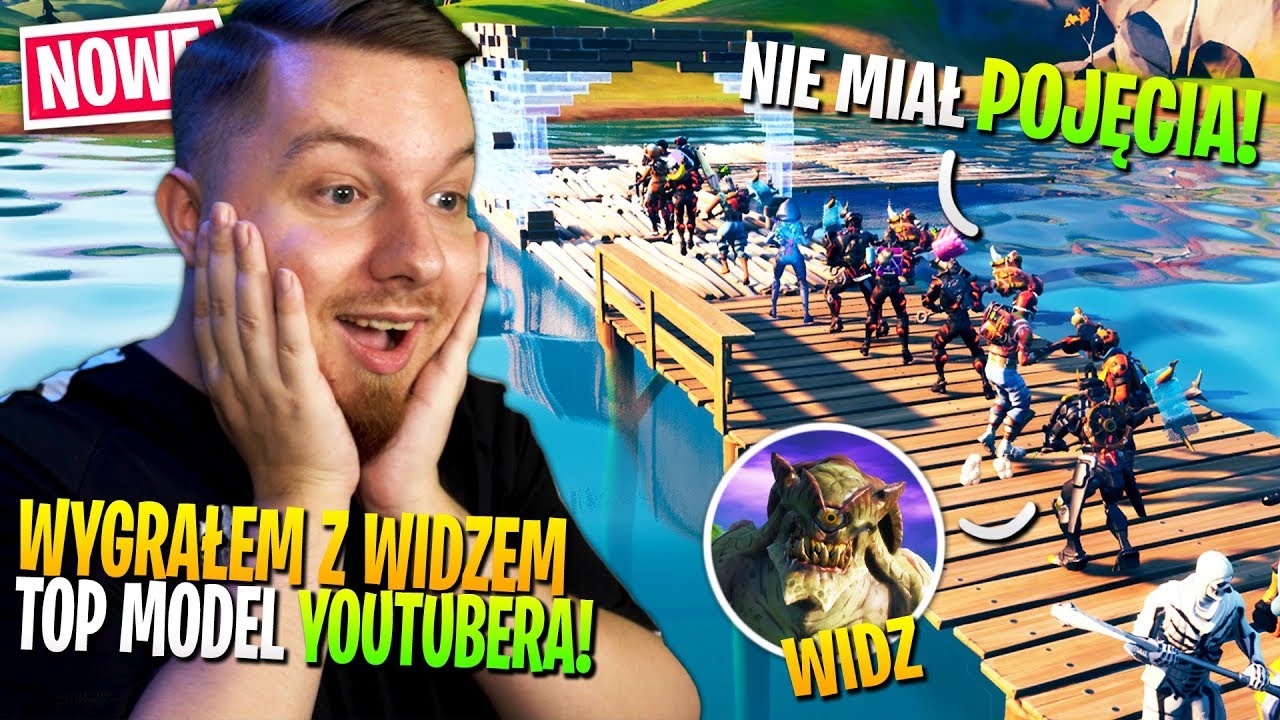 Zagrałem TOP MODEL u STREAMERA i spotkałem WIDZA w Fortnite ... (niesamowita reakcja)