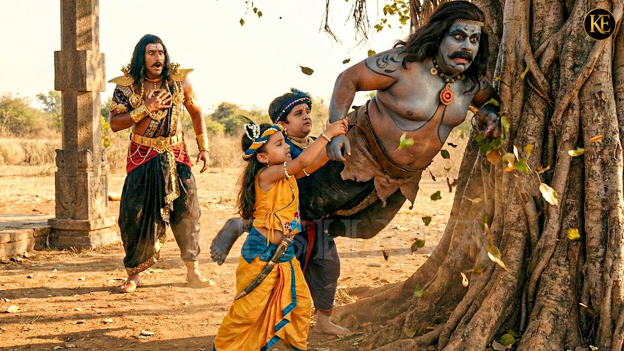 देखता रह गया कंस, जब कान्हा और बलराम ने बकासुर का अंत किया || YMKN || Shree Krishan leela