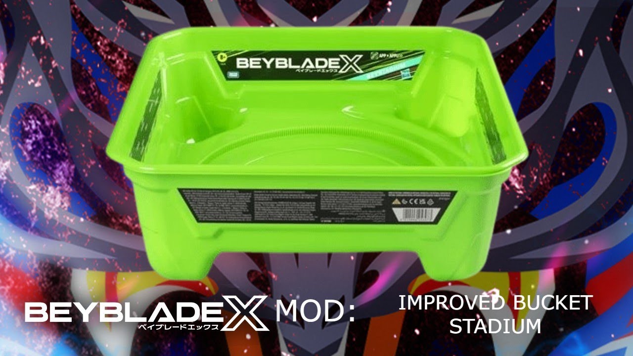 BEYBLADE X | MOD | IMPROVED HASBRO BUCKET