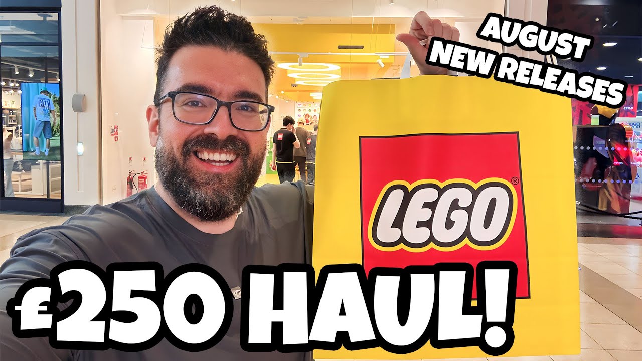 &pound;250 LEGO Haul Day! August 1st Releases + Surprise Costco Deals!