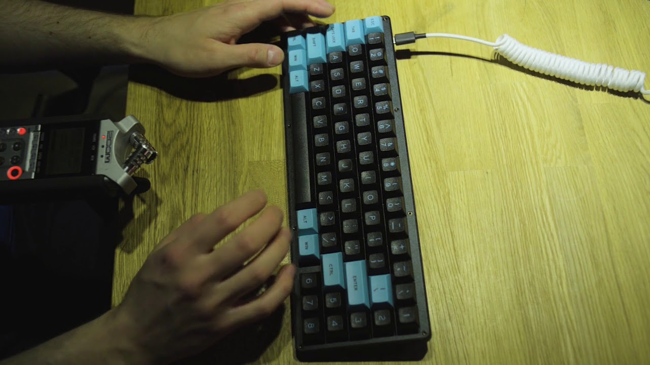 Typing Test: Nightfox with Kailh Box Heavy Burnt Orange switches