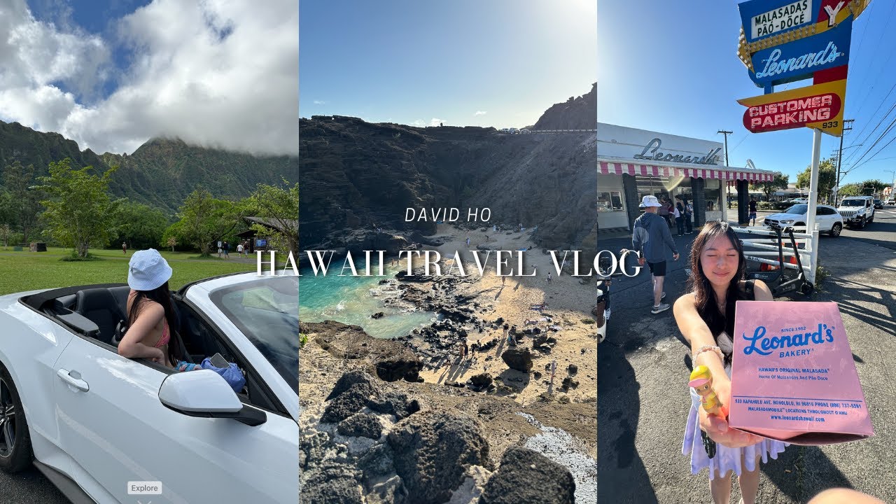Hawaii Travel Vlog ☀️🌴 | 5 days in Oahu | sightseeing & eating lots of poke
