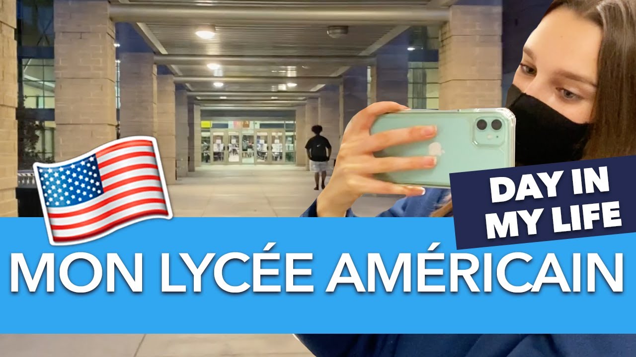 LYCÉE aux USA : High School DAY 🇺🇸 2021