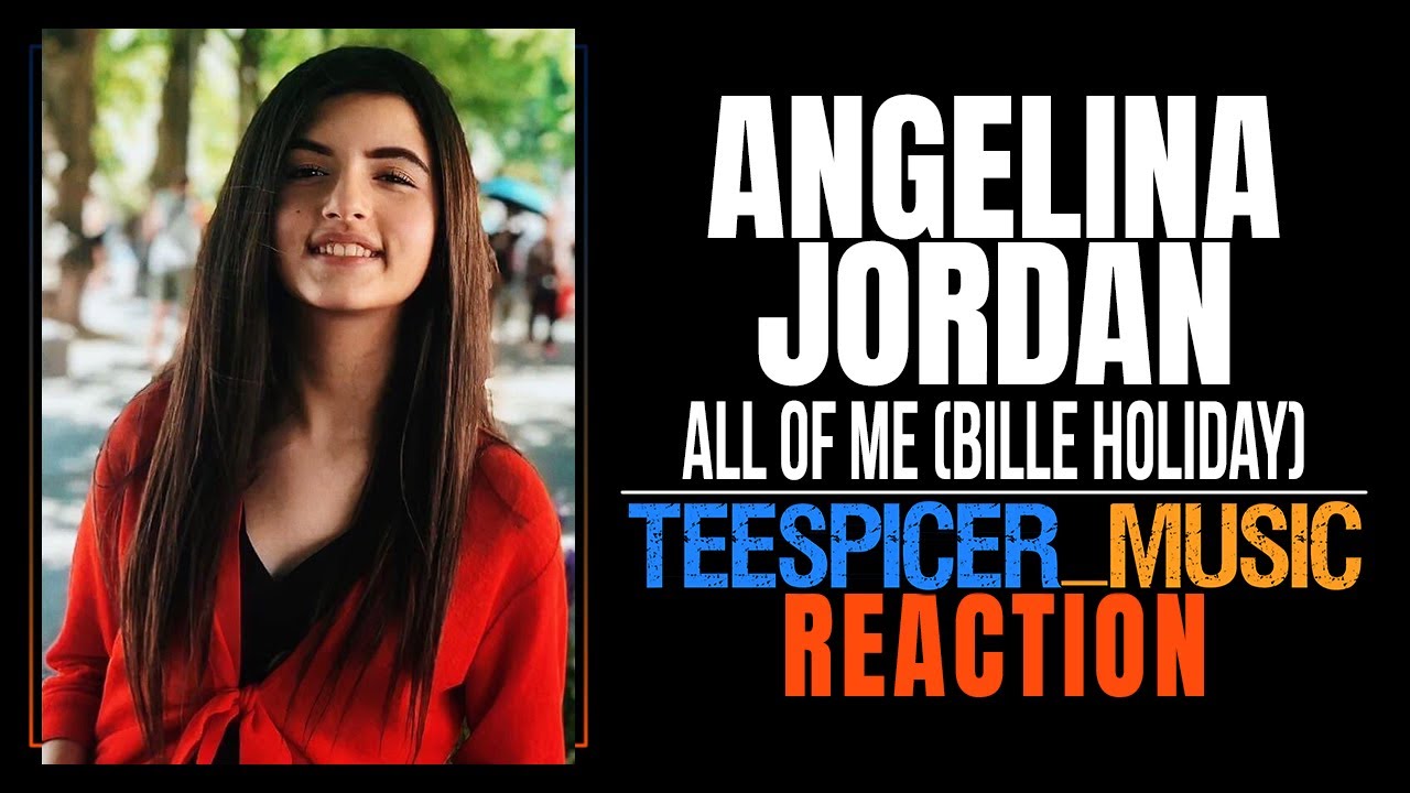 All of Me - Angelina Jordan (Billie Holiday Cover) | TeeSpicer_Music Reaction