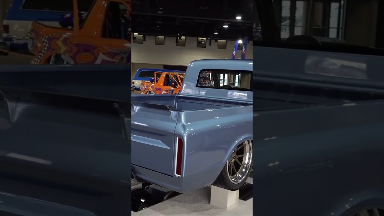 Победитель конкурса SEMA Young Gun: Mercedes-Benz C10 1967 года с двигателем LT4 и окраской в ​​ц...