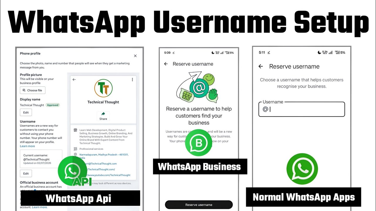 WhatsApp Username Setup Tutorial | How to Reserve WhatsApp @Username (Business & API) Complete Guide