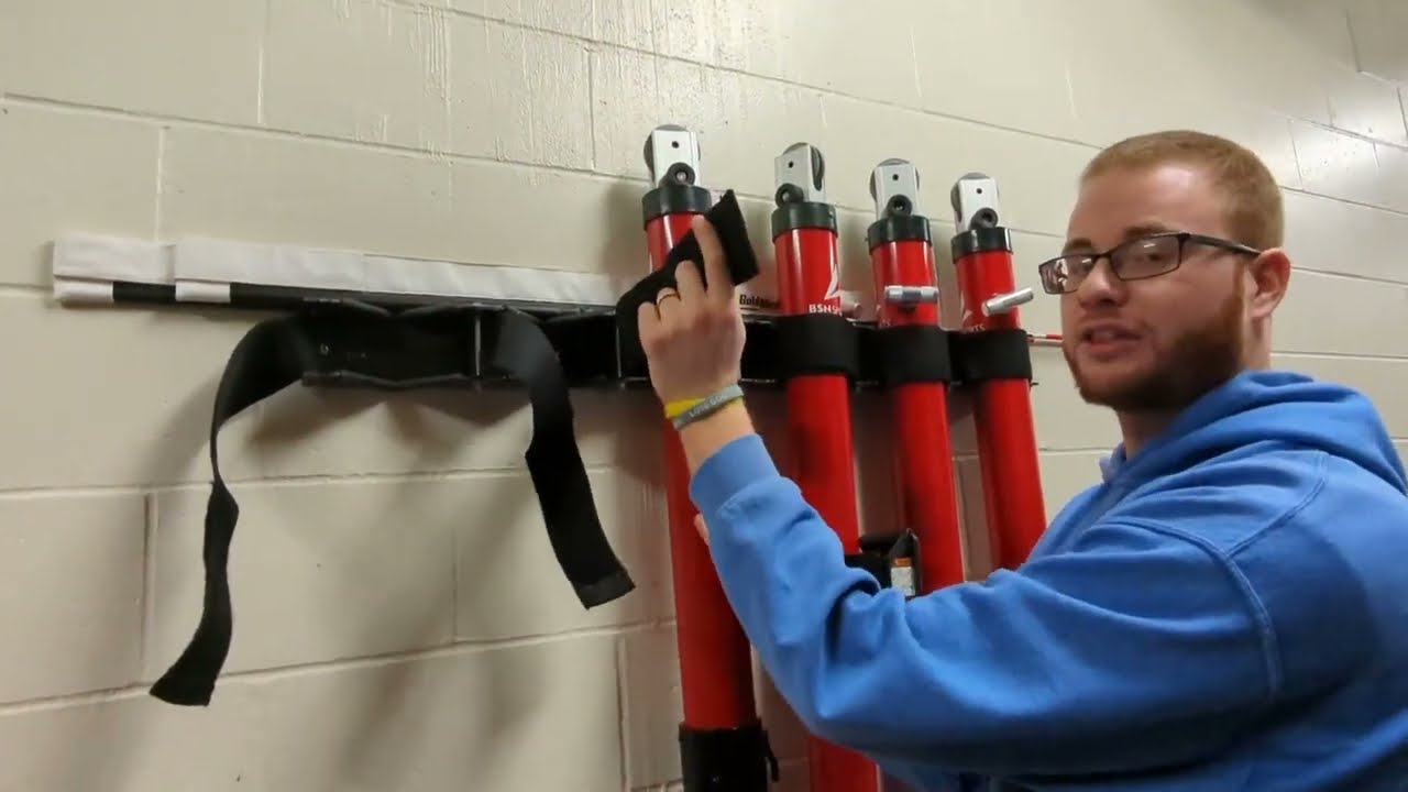 Putting Up & Taking Down Volleyball Nets @ The Y
