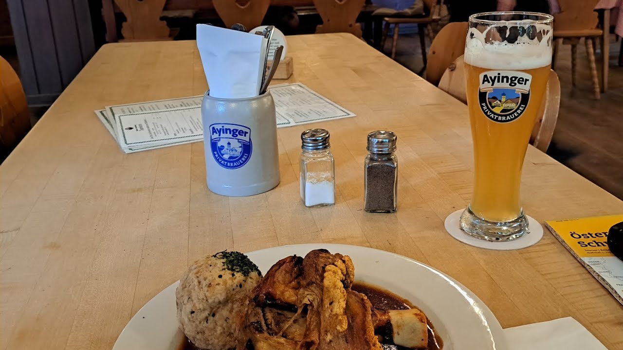 Bayern Ayinger Bräustüberl Biergarten