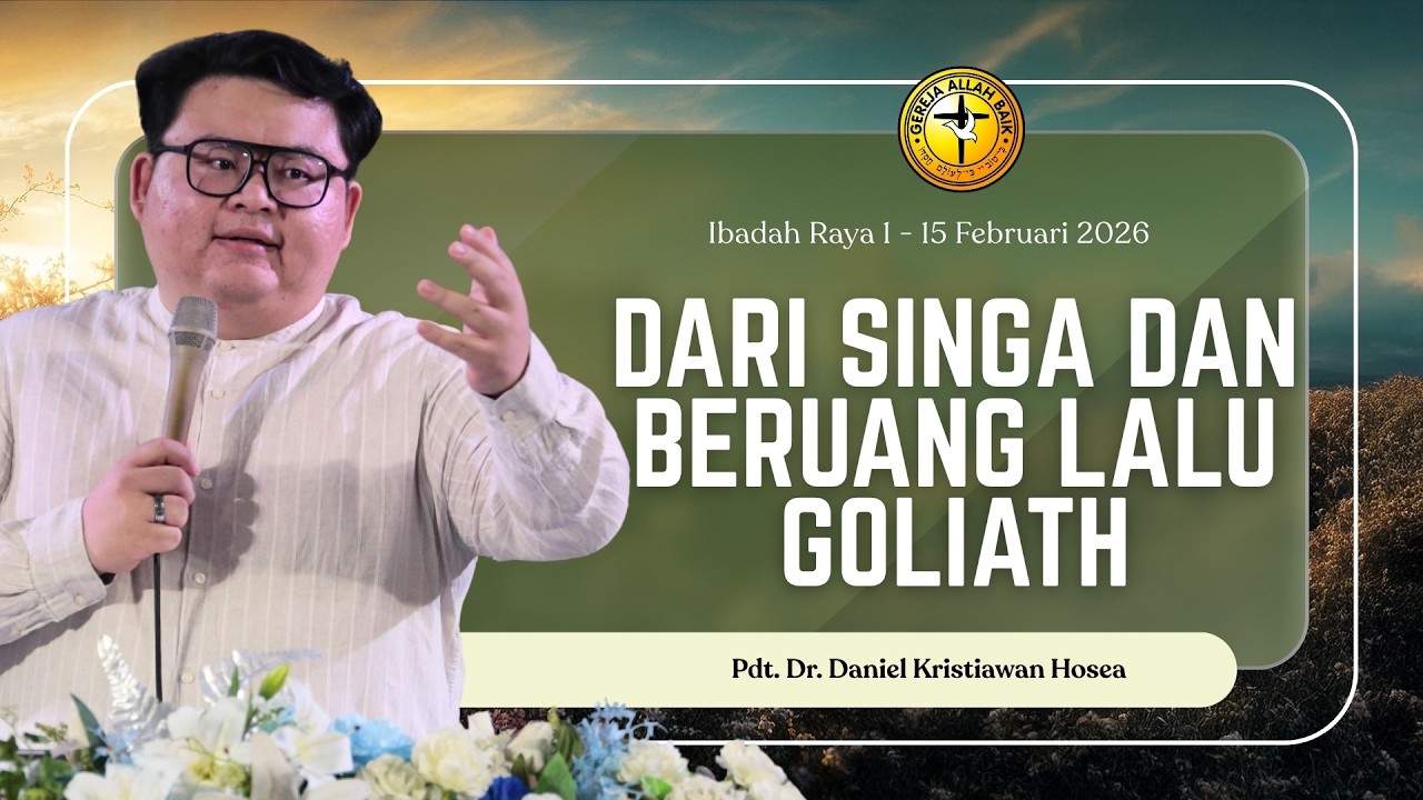 Ibadah Raya I Gereja Allah Baik Mojokerto, 15 Februari 2026