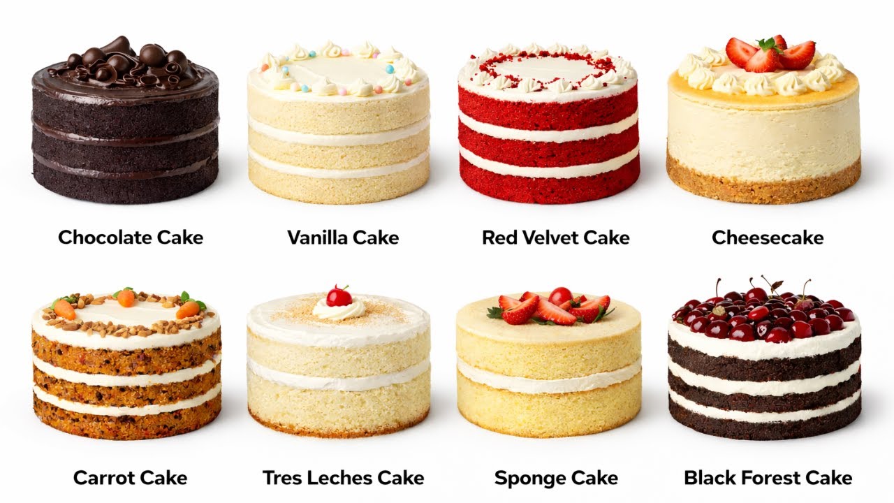 All Cakes that you have ever Eaten Explained Simply