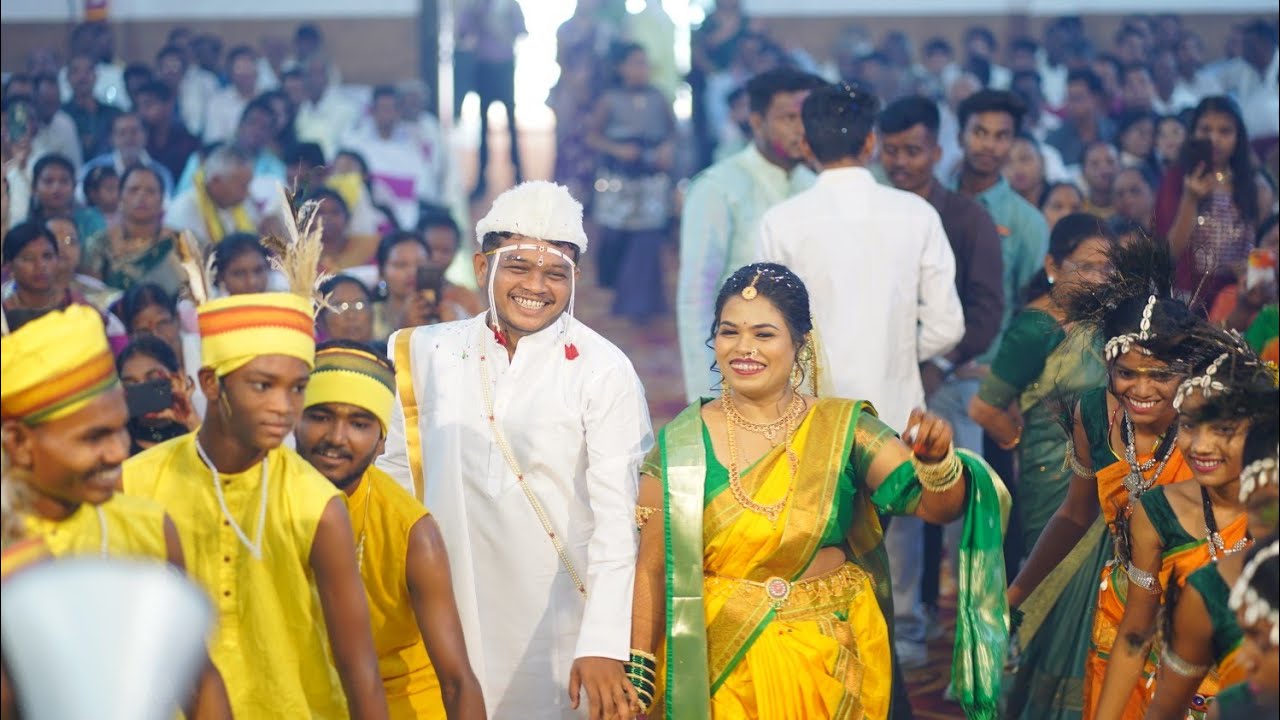 GONDI dance Wedding entry | Ashitosh with Priyanka | Chandrapur 😇🎊