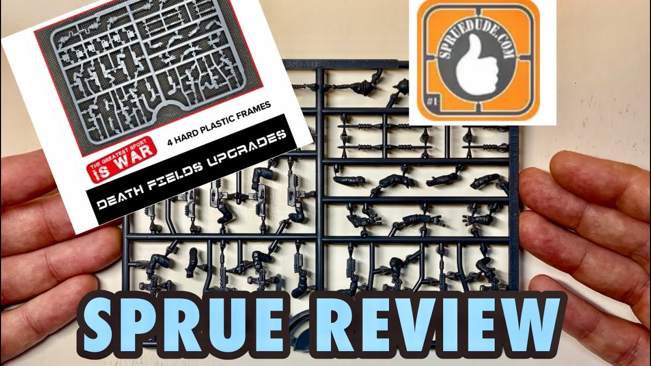 Let’s Look at Wargames Atlantic Death Fields Upgrades | Sprue Dude Sprue Review