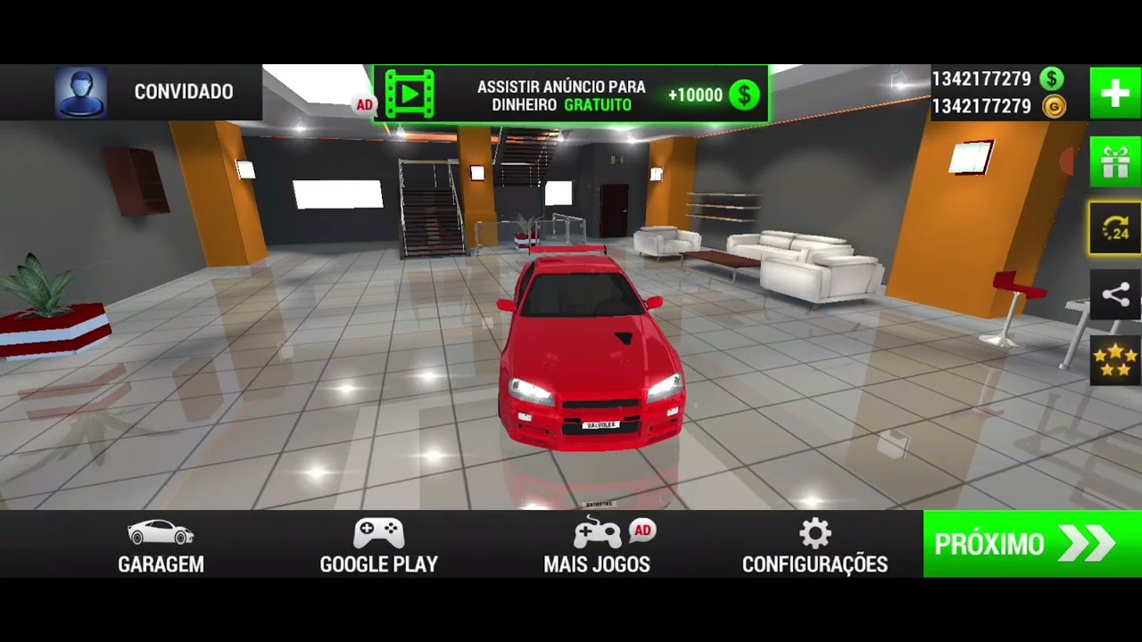 Corridas de Nissan GT-R R34 (Racing Limits, Multiplayer)