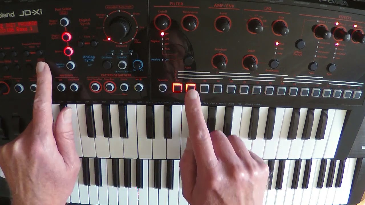How I created a cover version of Sweet Dreams (are made of this) with my Roland JD-Xi